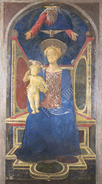 The Virgin and Child Enthroned